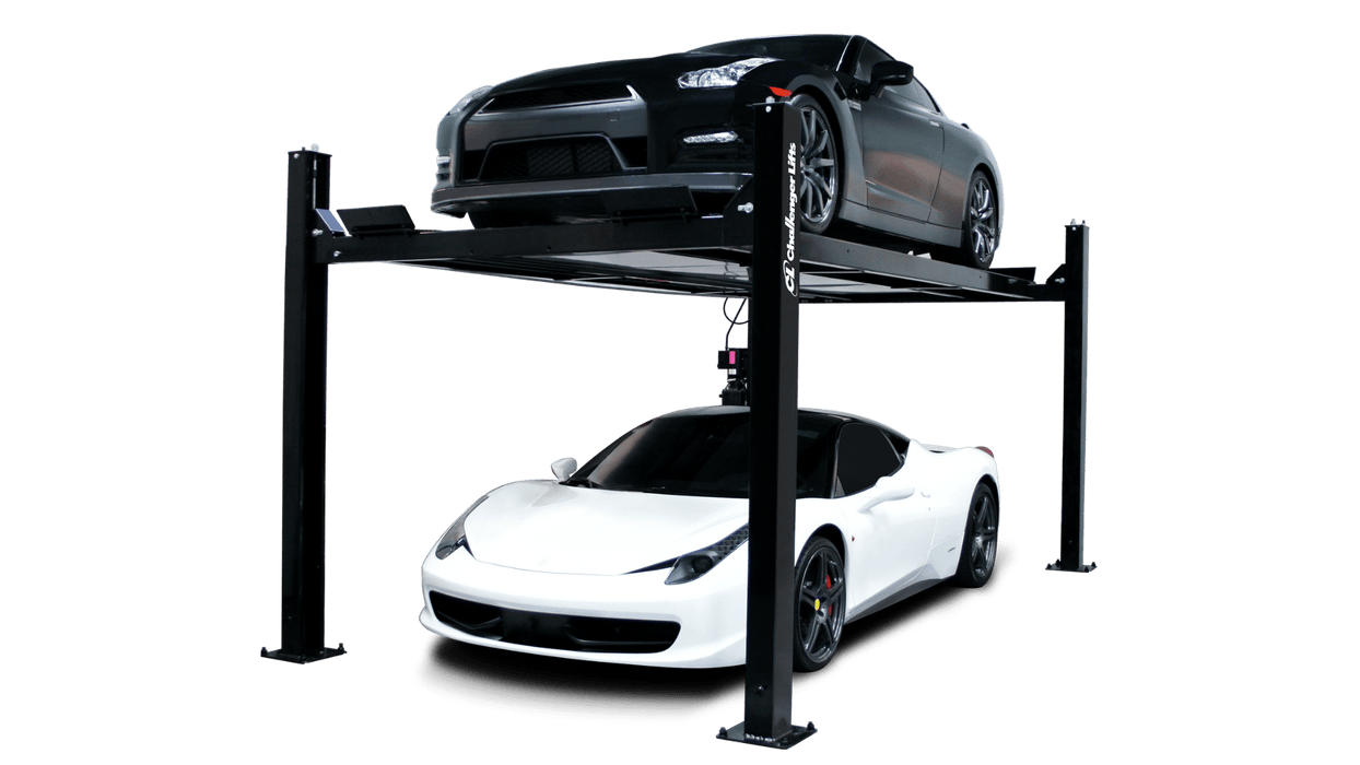 CHALLENGER LIFTS CL4P7 HOME STORAGE PARKING FOUR POST LIFT 7000LBS