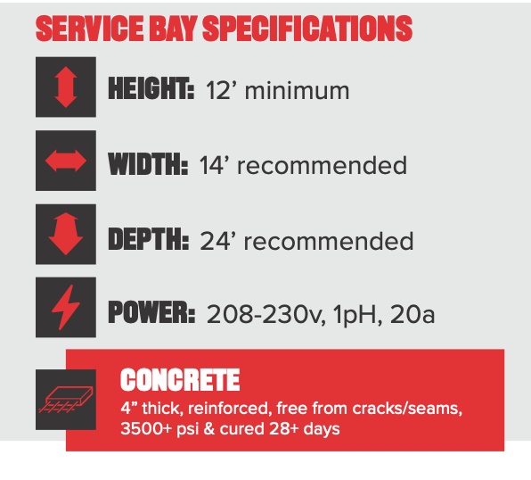 CHALLENGER 2-POST LIFT MODEL SA10 10K