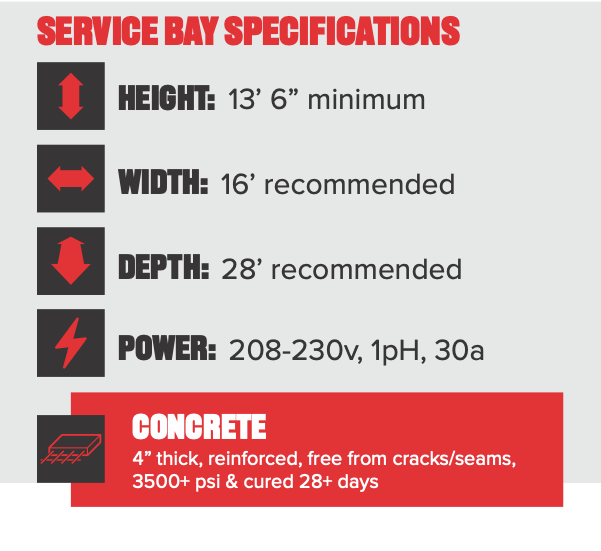 CHALLENGER 2-POST LIFT MODEL CL163S 16K HEAVY DUTY ADJUSTABLE LIFT