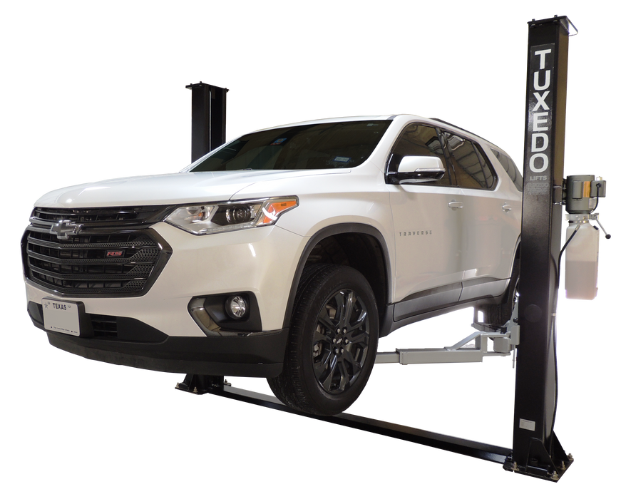 TUXEDO TWO POST LIFT  TP9KF-TUX  FLOOR PLATE 9000LBS CAPACITY