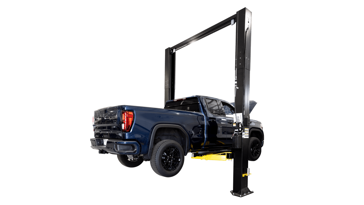 CHALLENGER 2-POST LIFT MODEL CL10AV3 10K VERSYMMETRIC