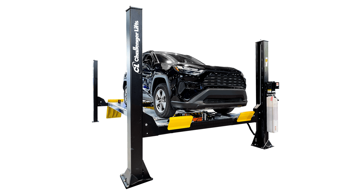 Challenger Lifts 15K 4115EFX 4-Post Lift / Flat Deck or Alignment 4115 ...