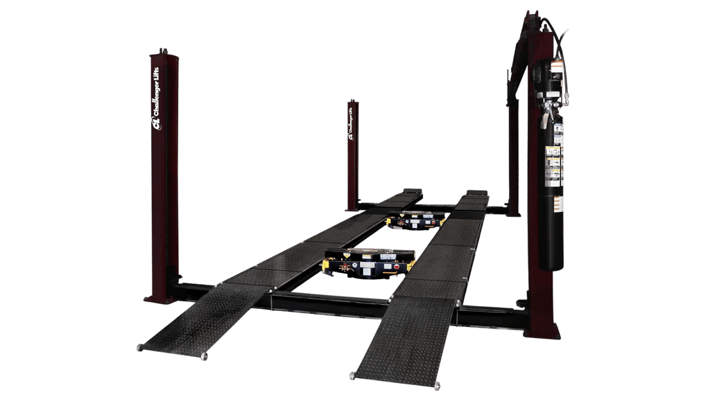 Challenger Lifts 18K Heavy-Duty 4-Post Lift 44018 Series Challenger Lifts 18K Heavy-Duty 4-Post Lift 44018 Series