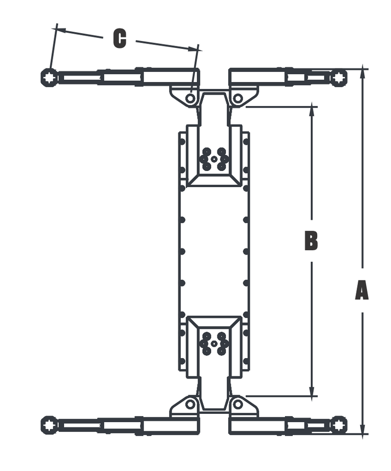 Challenger Lifts 10K Standard Inground Lift EV1020 Series