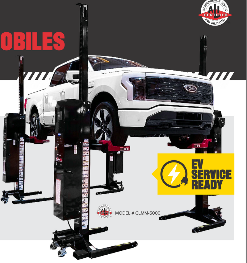 Challenger Lifts 5K Medium-Duty Mobile Column Lift CLMM-5000